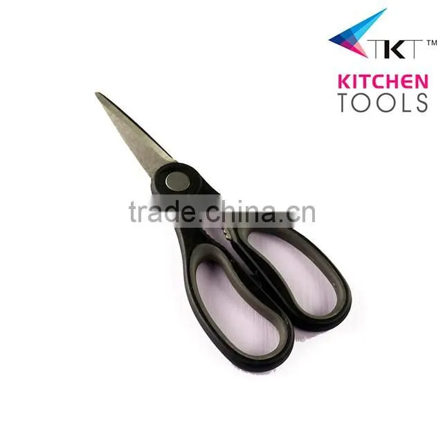 Soft Handle Pointed Scissors For Cutting Seafood