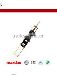 copper connector C clamp double cable clamper