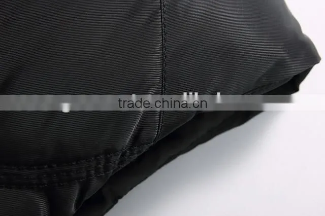 Work uniform vest with detachable hood