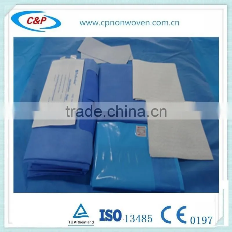 surgical disposable laparoscopic Pack with bag