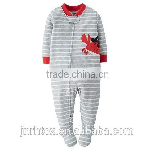 Oranic cotton baby rompers wholesale baby girl rompers