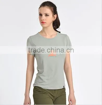 2017 new design wholesale gym wear hotsale promotional t-shirt