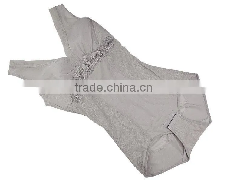 fashion lace collar seamless perfect women body shaper