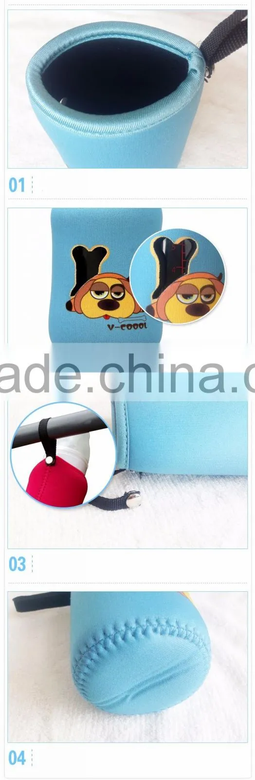 baby milk bottle warmer/baby bottle sleeve/nursing bottle neoprene sleeve