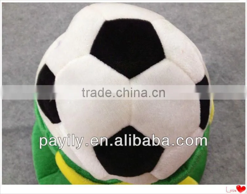 Flag football shaped hat carnival football hat