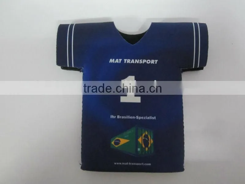 GR-B0053 hot sale t-shirt shape neoprene stubby holder
