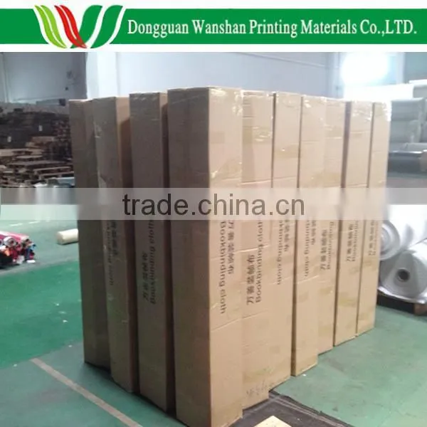 China 100% cotton fabric, 100% cotton cloth for bookbinding