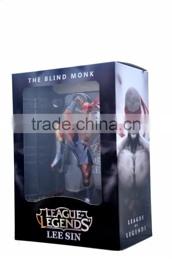 SV-LOL023 Sveda Hot Game toys League of Legends The Blind Monk Lee Sin action figure PVC dolls wholesale statue game toys