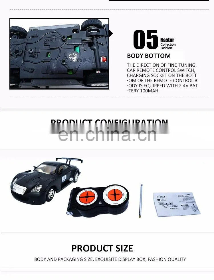 Best Selling 1:43 Electric Car Toys