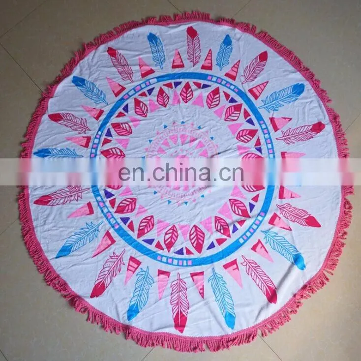 2016 best selling multi use cotton beach towel and shawl