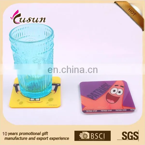 Customized plastic coaster, acrylic coaster, drink coaster