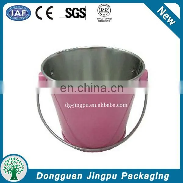 Chinese hot sale ice bucket metal tin beer bucket