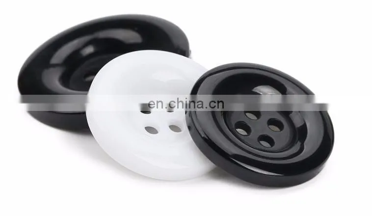 Wholesale 4 Holes Large Coat Sweater Buttons Craft Apparel Sewing Tools Resin Buttons