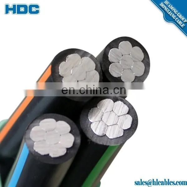 CABO DE ALUMINIO 3*35+35MM2 XLPE ABC OVERHEAD CABLE