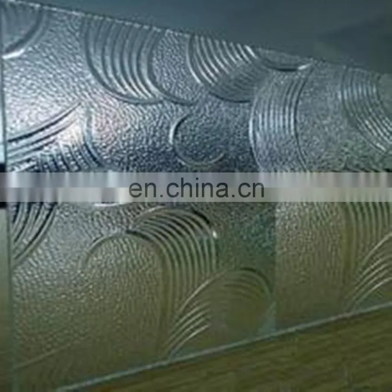 3.2mm 4mm solar patterned glass glass