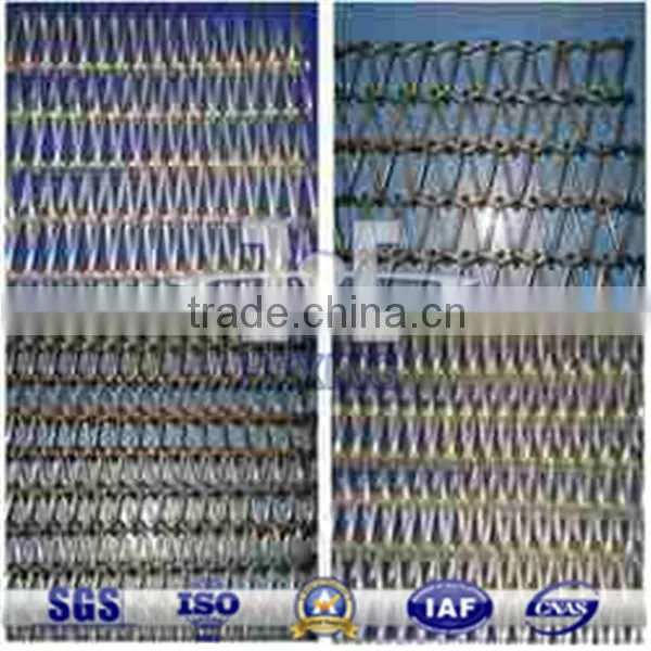 Stainless steel chain drive wire mesh belt
