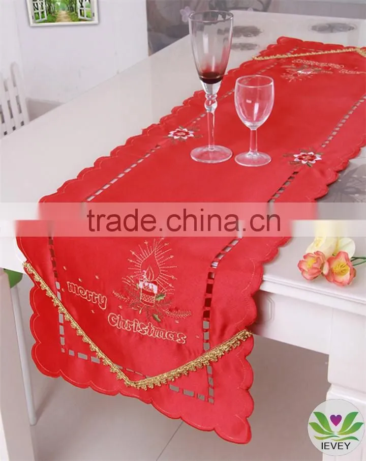 high quality cheap modern tablecloth designs wedding embroidered tablecloth