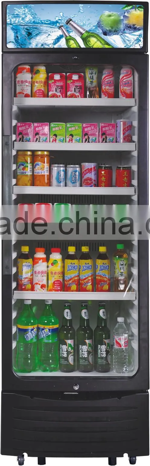 SC-350 110V 60Hz glass display single door cooler
