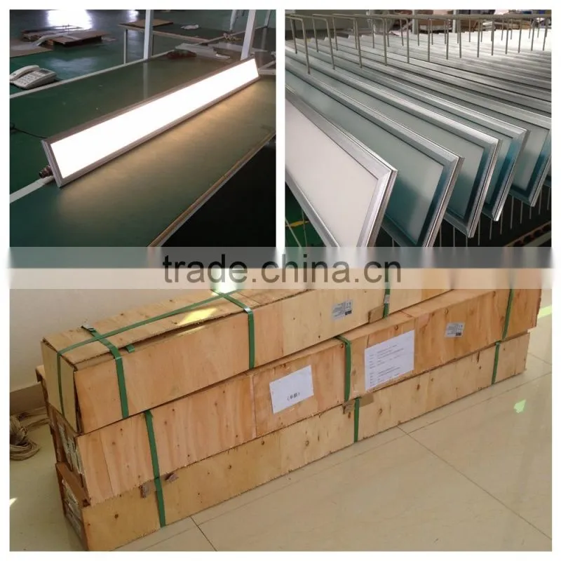 1500x200 flat light CE Rohs passed office garage surpermarket underground shopping mall steamship flat lighting led panel light