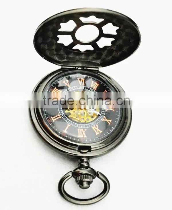 mechanical pocket watch skeleton automatic mechanical watch