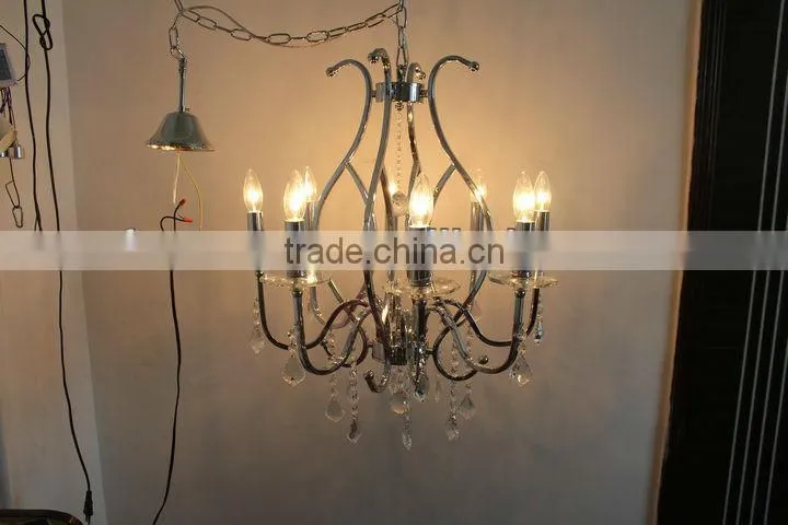 luxus lobby glass crystal livingroom chandelier