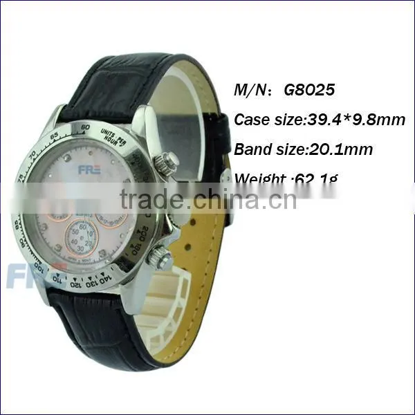 2014 high quality brown wrist watch