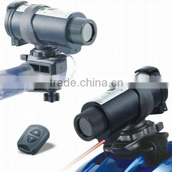 Waterproof case 720hd 120 degree wide view angle sports camera