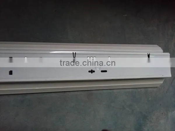 T8 Batten light fitting/2*40w light fixture /Lighting Bracket with cover