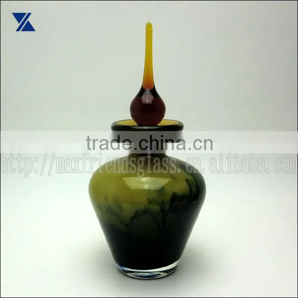 hand blown marble texture aroma glass diffuser bottle