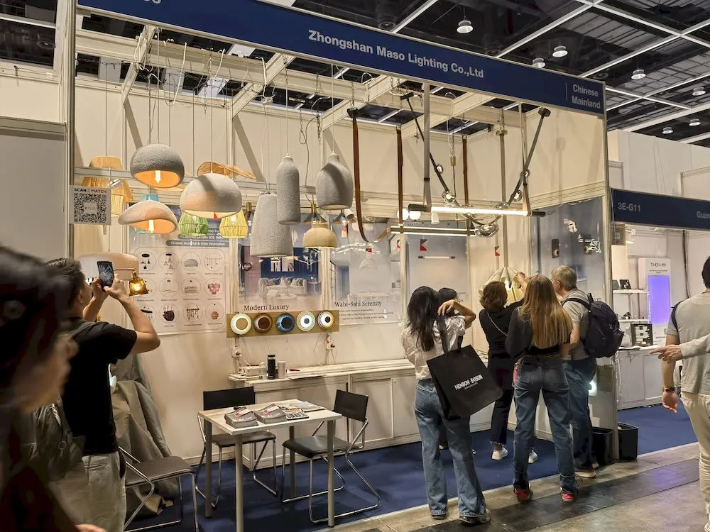 Maso Lighting at Hong Kong International Lighting Fair 2025 | New Collection Highlights