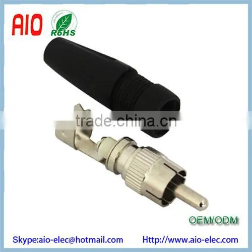 50 Ohm less solder Male CCTV BNC Connector for RG59 Cable