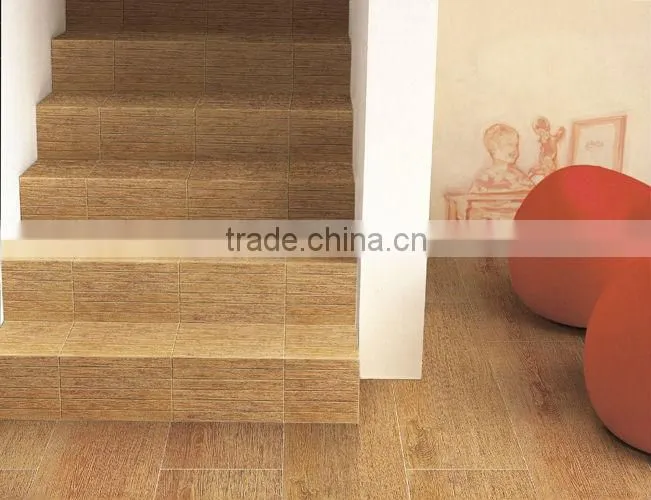 Wood like tile flooring