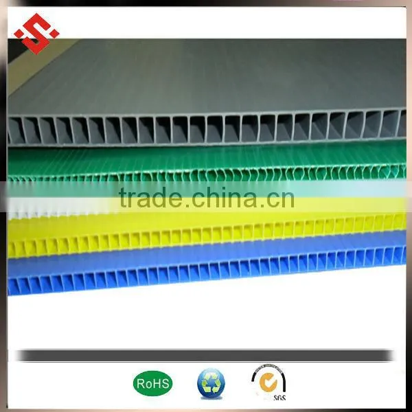 4*8 coroplast sheet custom cutting size UV Stabilised plastic hollow tree guard