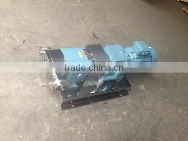 Stainless Steel Rotor Pump/ Chocolate Pump/ High Viscosity Liquid Pump