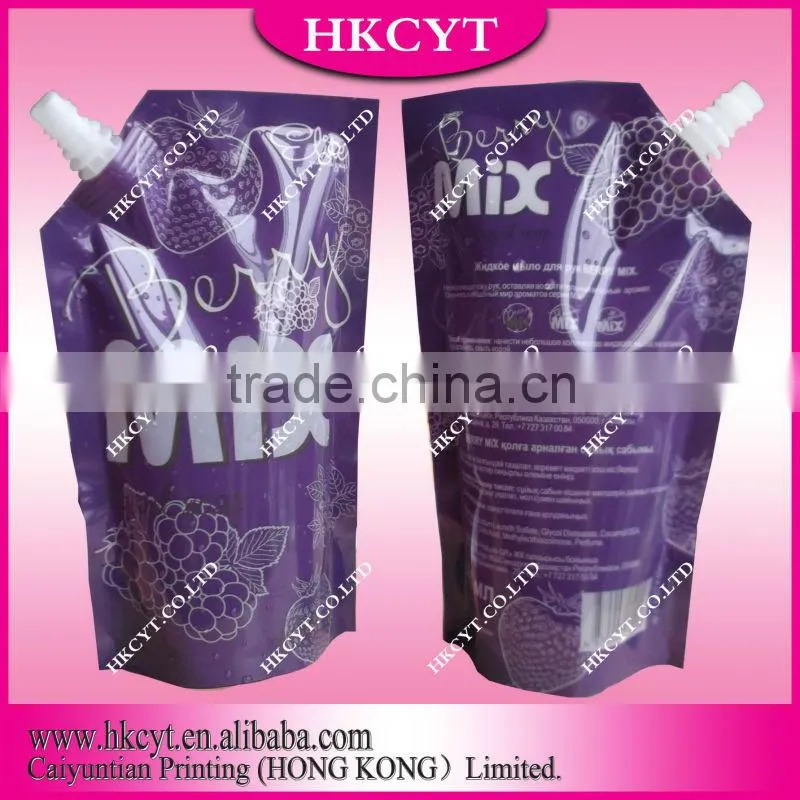 Stand Up Pouch Kraft Custom Print / Custom Stand Up Pouch Clear