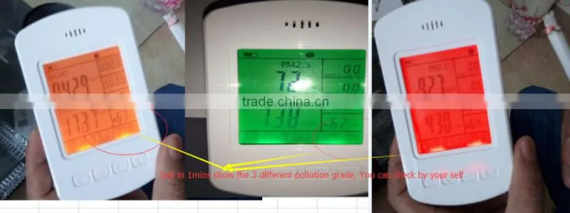 air pollution detection pm10 meter with high precision sensor