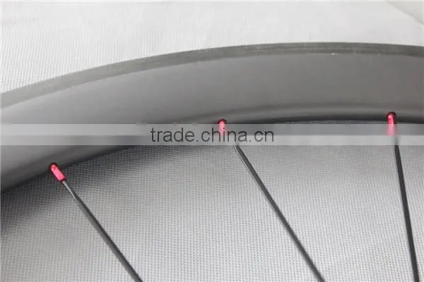 Carbon road bike clincher /tubular wheel set chinese road bike wheel set 50C