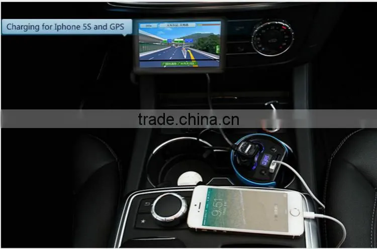PowerUP Universal USB Car Charger and DC Splitter Adapter With Dual USB Rapid Charging Ports