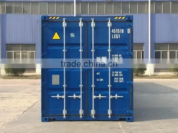 Oversized 45 feet High Cube Pallet Wide Shipping Container