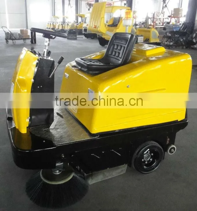 Industrial power sweeper,automatic cleaning floor at fast speed