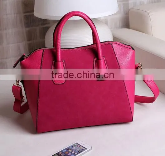 2015 Spring&Summer European Style Lady Leather Hansbag In Dongguan