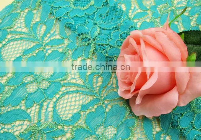 Alibaba most popular wholesale french lace fabric 2016 for wedding embroidered french tulle lace fabric