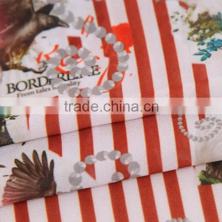 wholesale printed rayon fabric for Qipao
