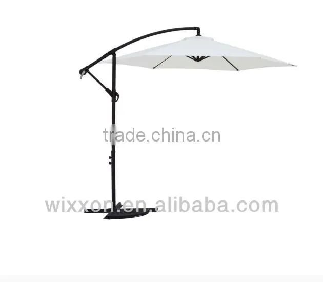 Patio Sunshade,Patio Umbrella, Patio Parasol, Patio Bumbersol,Banana Umbrella,Banana Parasol With Crank&Cross Stand Base