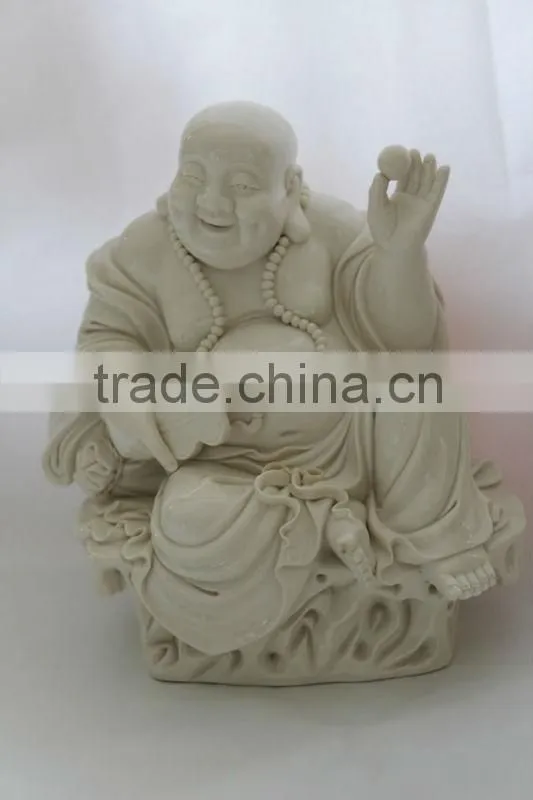 glazed buddha statue