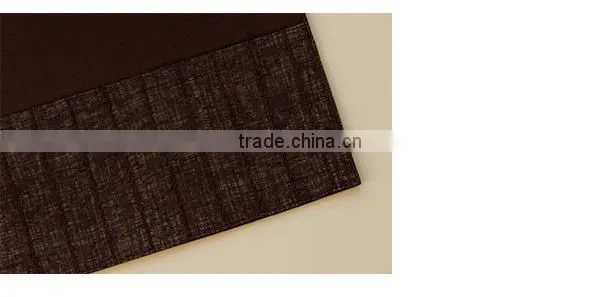 Classic design high quality full color plain pp placemat