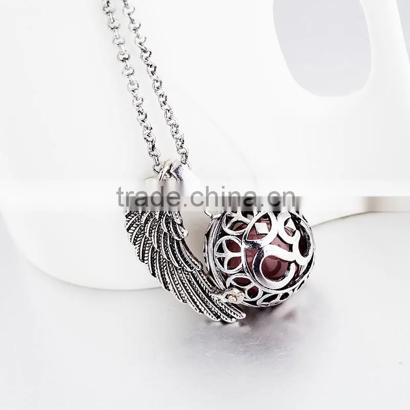 OEM Vintage om Yoga Floating Locket Necklace