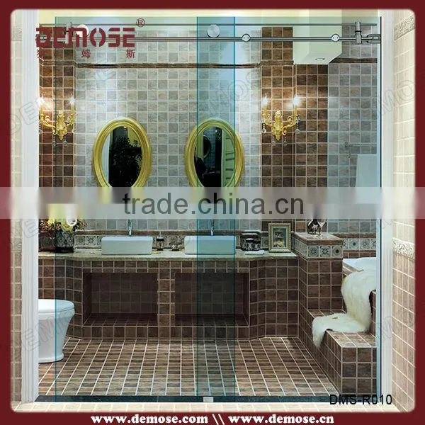 sanitary wares glass shower room bathroom accessory set