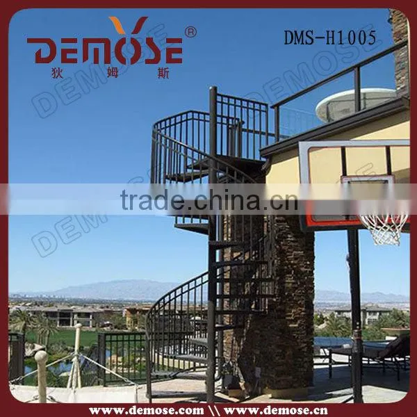 used metal stairs galvanized outdoor spiral staircase stairs