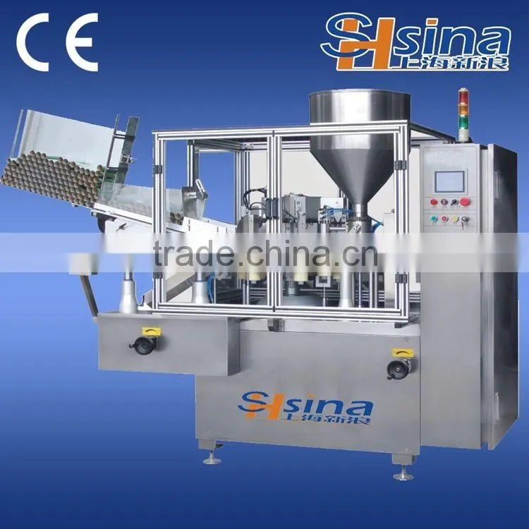 20160308 SXL-60 Automatic Plastic Tube Filling And Sealing Machine